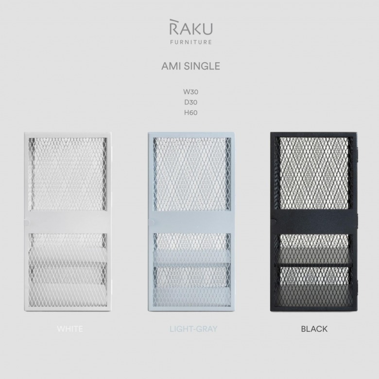 ตู้เหล็กอเนกประสงค์ RAKU-AMI Single
